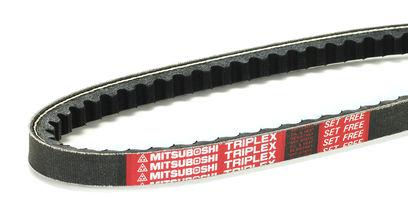 BX128 Mitsuboshi Triplex Cogged Belt